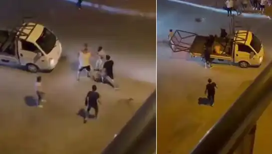 Bursa'da Taciz Şüphelisi Sokakta Adamlar Tarafından Linç Edildi