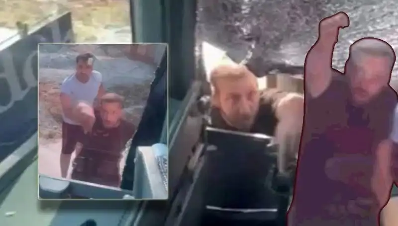 Turist Otobüsüne Taşlı Saldırı: Korku Dolu Anlar Yaşandı