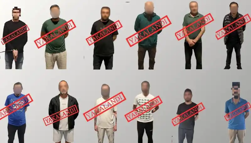Ulusal Kırmızı Bültenle Aranan 12 Suçlu Tek Tek Ele Geçirildi!