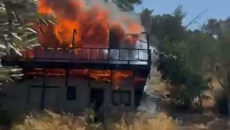 Bodrum’da Geniş Alanı Kapsayan Yangın Alarmı: Ekipler Seferber Oldu