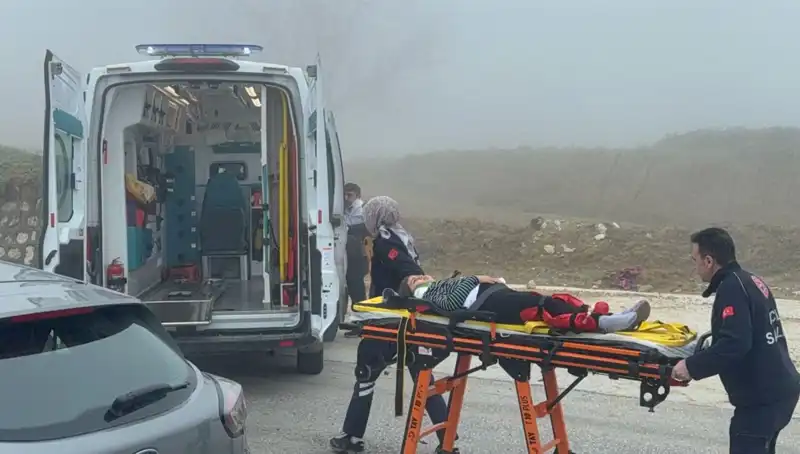 Düzce'nin Yoğun Sisinde Korkunç Kaza: 6 Yaralı