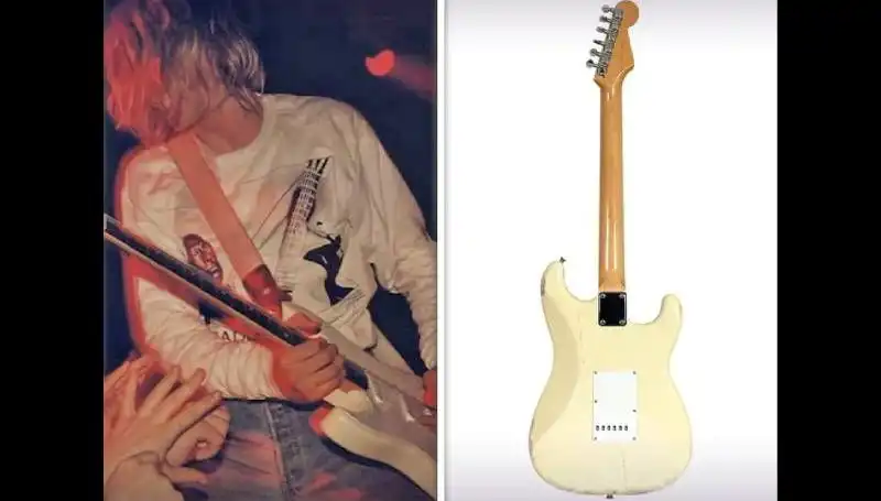 Kurt Cobain'in Efsanevi Gitarı Açık Artırmada Satıldı: Fiyatı Şaşırttı!