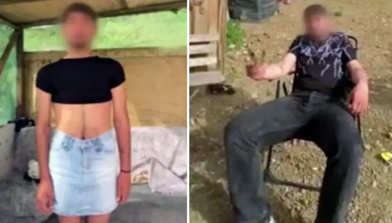 Hırsızları Yakalayan Gençler, Kadın Kıyafeti Giydirip Videoya Aldı!