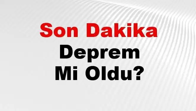 Hatay'da Son Dakika Deprem! Kandilli ve AFAD Açıklamada Bulundu