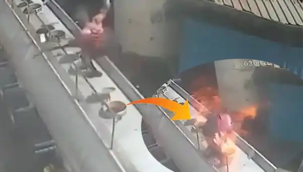 Sigara İçerken Tanker Kapağını Açınca Şaşkına Çeviren Patlama