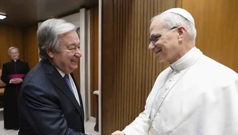 Papa Leo ve Guterres: İklim Değişikliği İçin Tarihi Buluşma