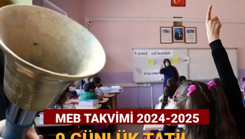 Okulların Uzun Tatili: MEB 2024-2025 Ara Tatil Tarihleri Açıklandı!