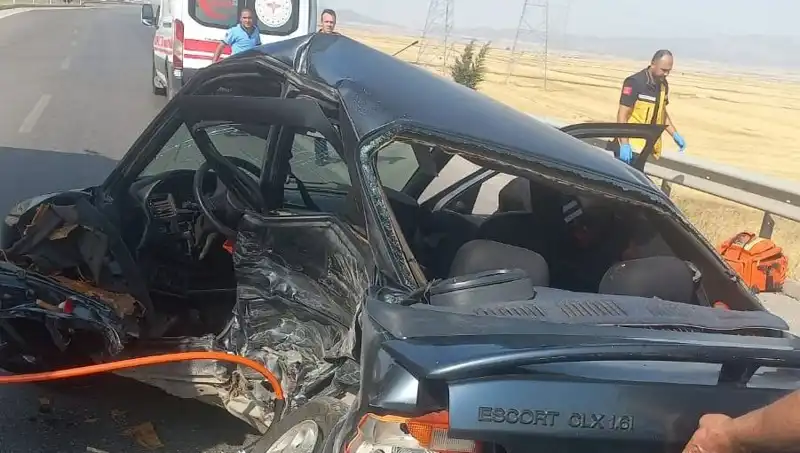 Gaziantep'te Korkunç Kaza: 1 Kişi Hayatını Kaybetti, 1 Yaralı