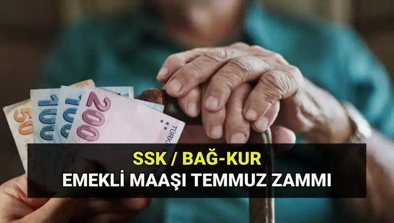 Temmuz 2025 Emekli Maaş Zam Oranı: SSK, Bağkur ve Emekli Sandığı Yenilendi!