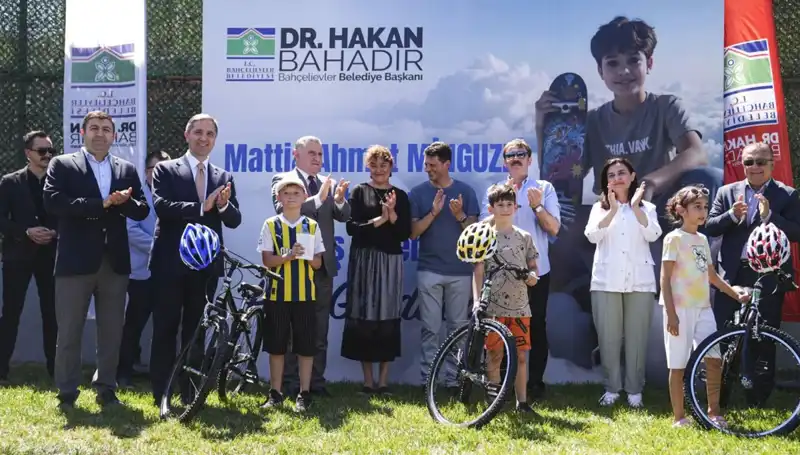 Bahçelievler’de Gençlerin Yeni Cenneti: Mattia Ahmet Minguzzi Skate Parkı Açıldı