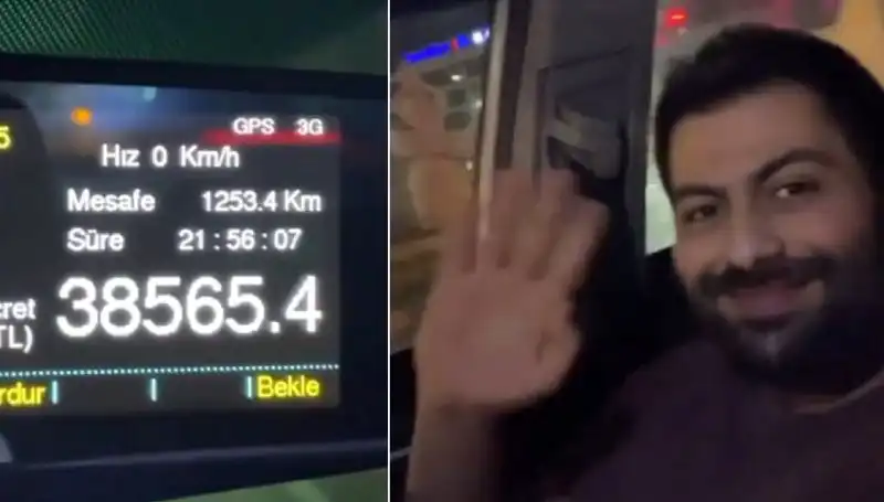 Taksimetre 22 Saat Açık Kaldı: Böyle Bir Yolculuk Görülmedi!