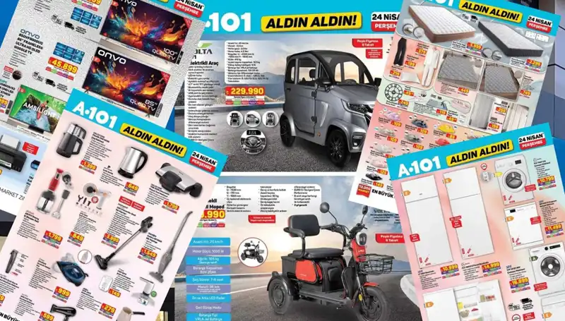 A101’in Yeni Aktüel Kataloğu ile Evinize Şıklık Katın!