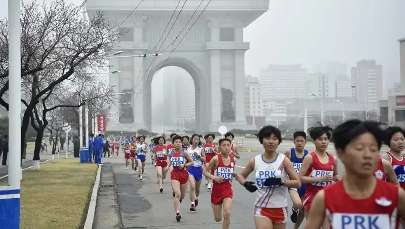 Kuzey Kore’nin Başkenti Pyongyang, Koşucuları 6 Yıl Sonra Ağırlıyor