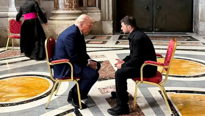 Zelenski'den Trump'a Dikkat Çeken Mesaj: Vatikan'daki Görüşme En İyisiydi