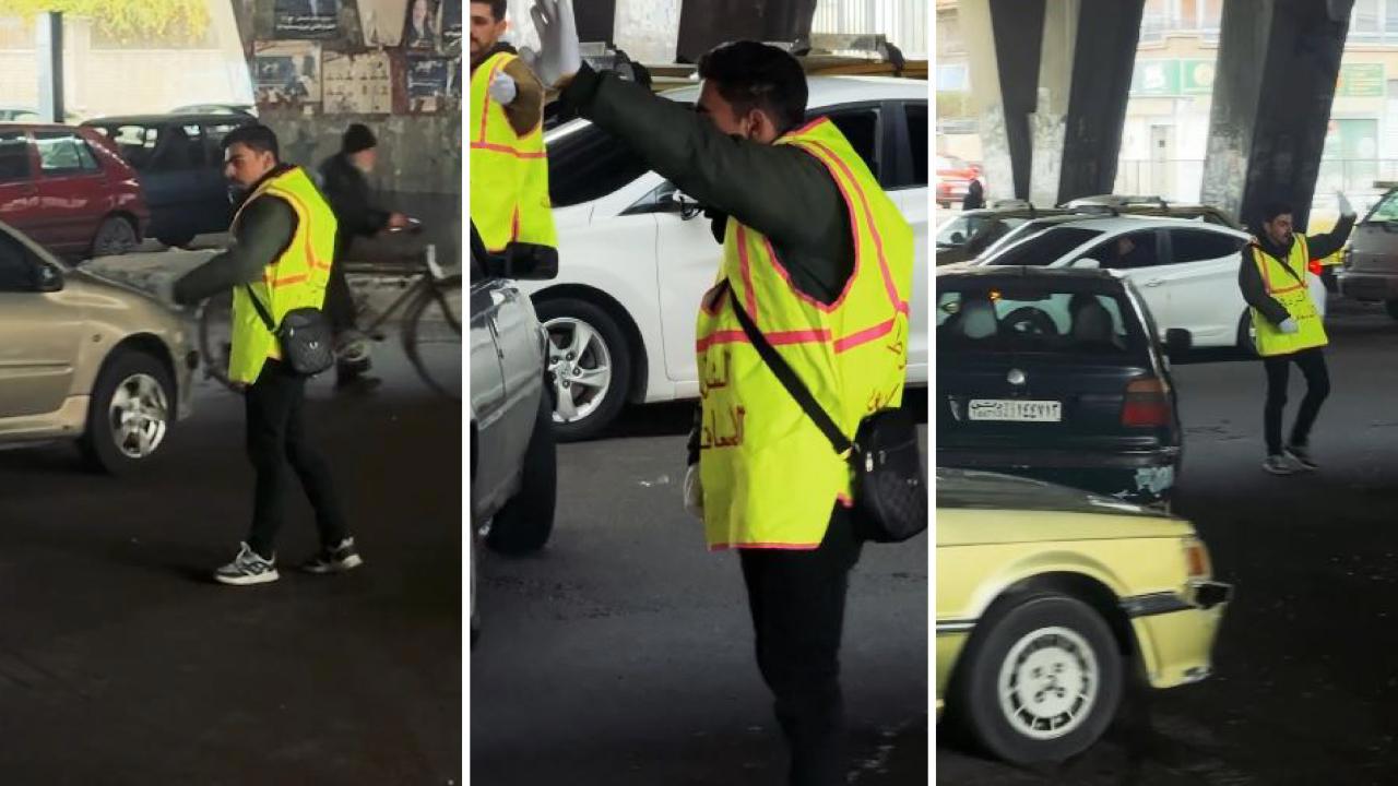 Suriyede Trafik Gönüllülere Emanet