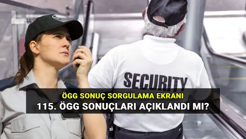 ÖGG Sonuçları Açıklandı! EGM 115. Dönem Sınav Sonuçları Burada