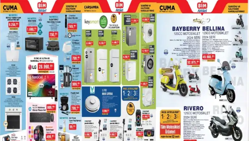 BİM 4-7 Mart İndirimleri: Kaçırılmayacak Fırsatlar ve Aktüel Ürünler